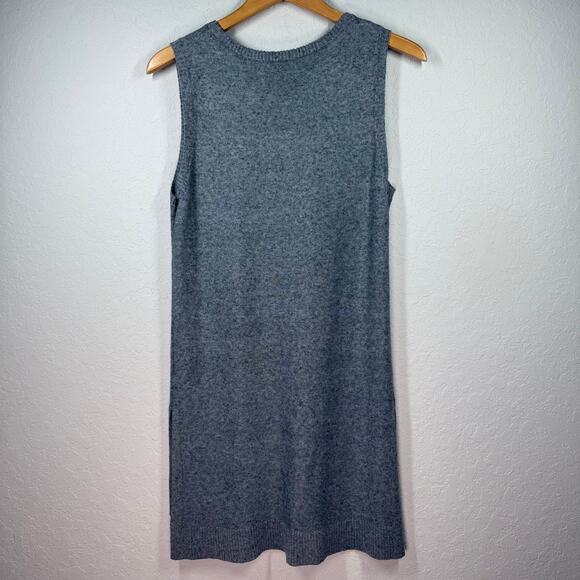 Women's Michael Stars Sleeveless Gray Sweater Dress Size Small NEW - Picture 7 of 8